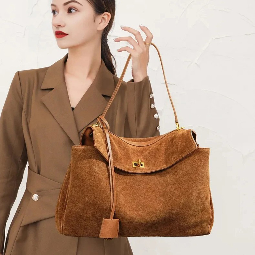 Autumn Winter Women's Suede Ge - Women Bags On Sale 评论和价格