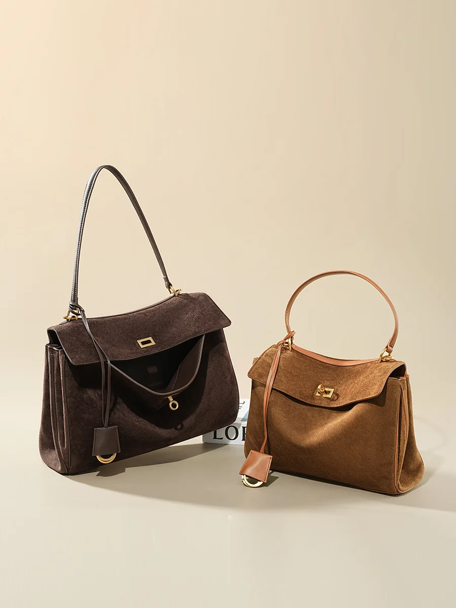 Autumn Winter Women's Suede Ge - Women Bags On Sale 评论和价格