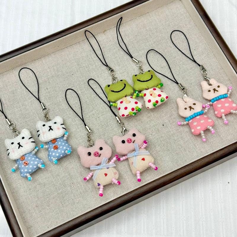 Cute Animal Keychain - Frog Pi - Women'S Young Bags 评论和价格