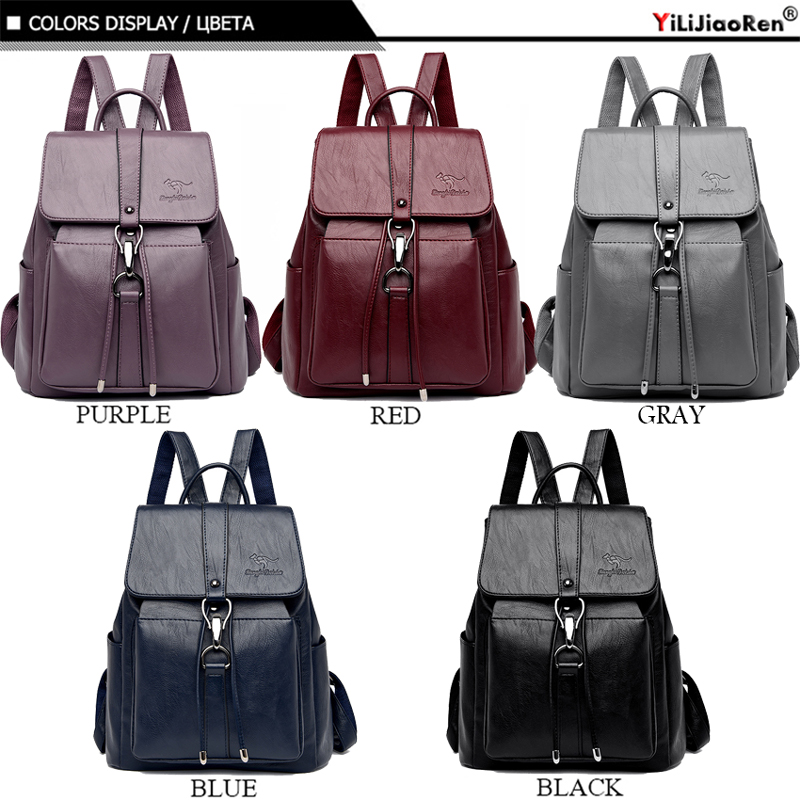 Anti Theft Backpack Women Shou - Women Bags Branded 评论和价格