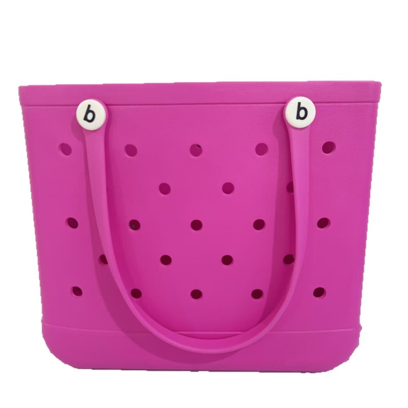 Large EVA Beach Tote Bag Perfo - Women'S Bags Handbags 评论和价格