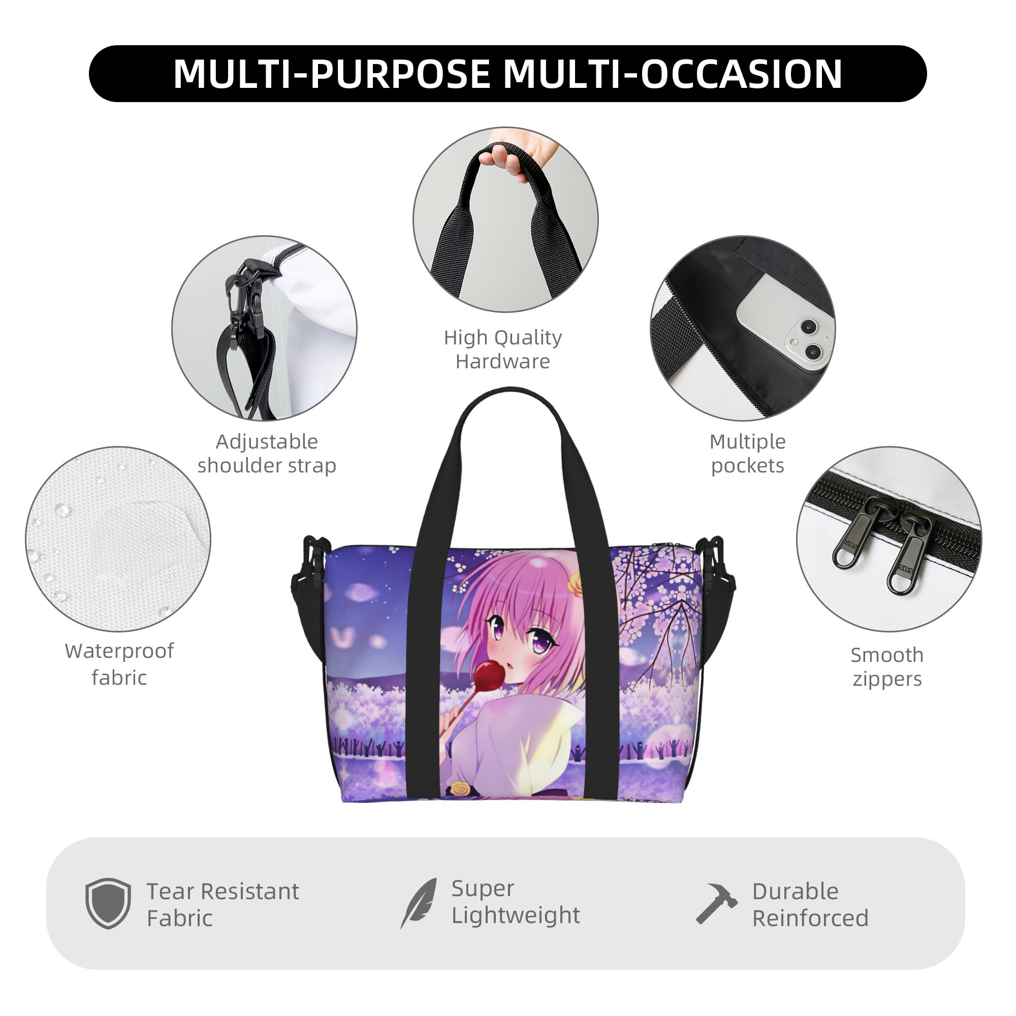 Custom Momo Belia Deviluke T-T - Women Bags Ru 评论和价格