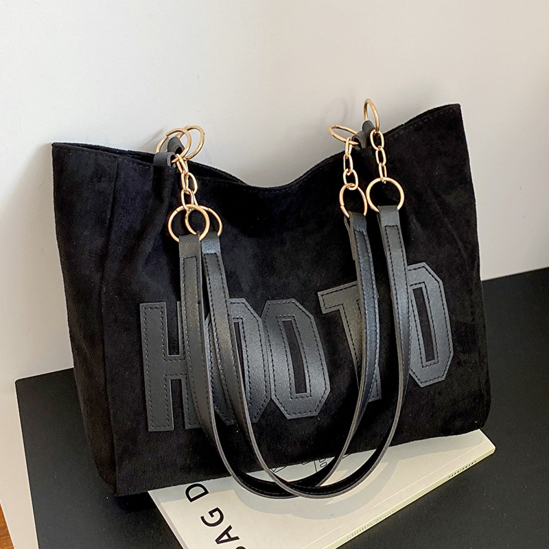 Solid Color Shoulder Bag, Tren - Women Hand Bags For Office 评论和价格