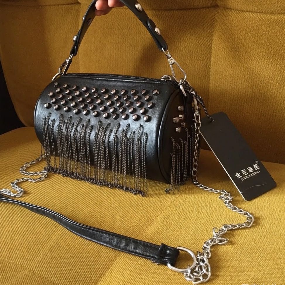 2026 Fashion Mini Tassel Rivet - Women Bags 2026 Trends 评论和价格