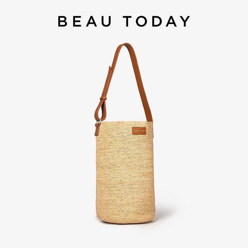 BEAUTODAY Bucket Bags Women Ra - Women'S Raffia Bags 评论和价格