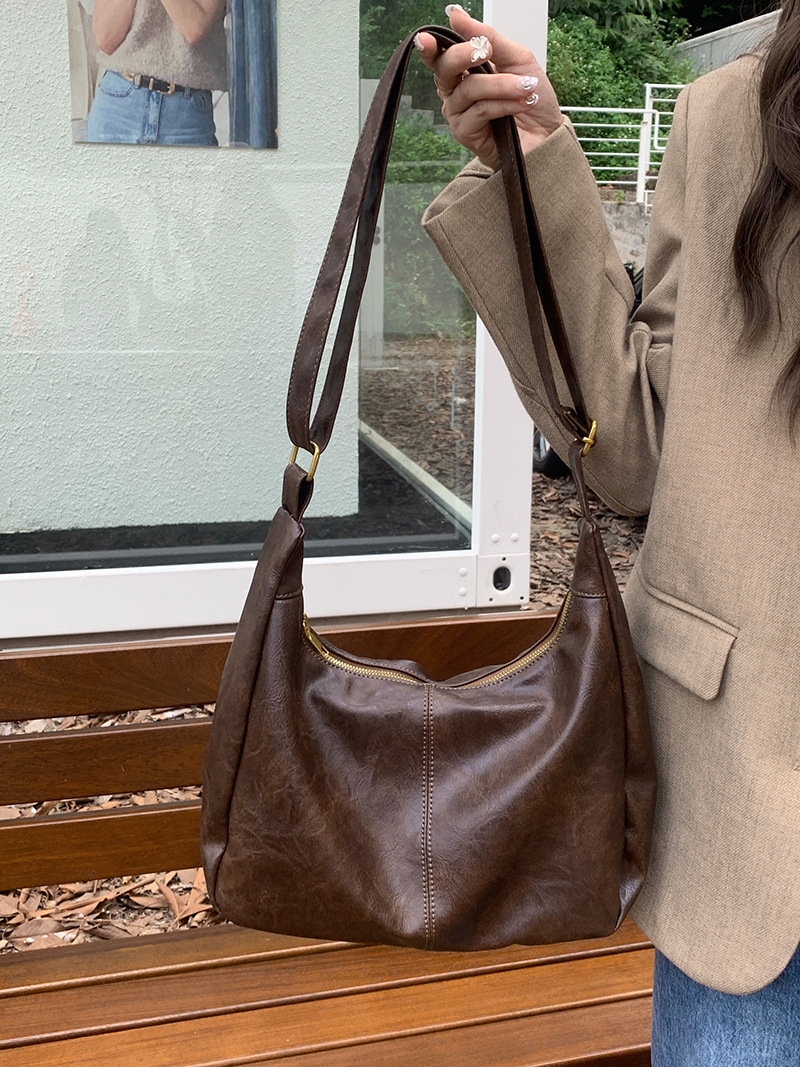 2026 Autumn Maillard Vintage T - Women Bags 2026 Trends 评论和价格